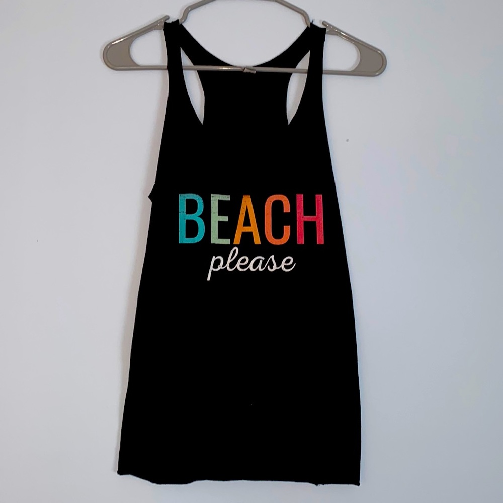 NWOT Grey Beach Please Tank Top